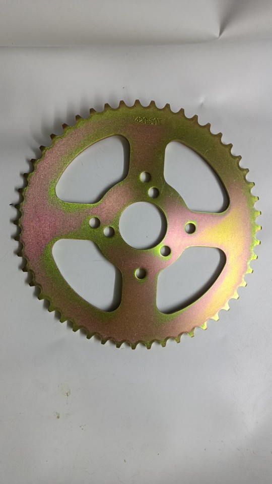 420/40/5/60 Tooth Sprocket with Inner Hole 40mm 7 Holes or Inner Hole 37 6 Holes