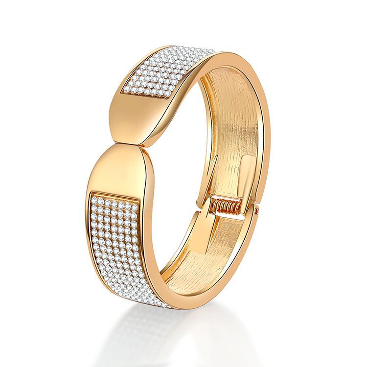 Européen Et Américain Entrée Lux Full Diamant Printemps À Composition Non Limitée Bracelet Femmes De Mode Alliage De Haute Qualité Bracelet display picture 11