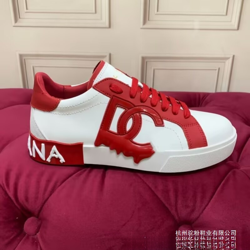 春夏新款DG男士运动系带休闲时尚板鞋休闲鞋男鞋小白鞋百搭