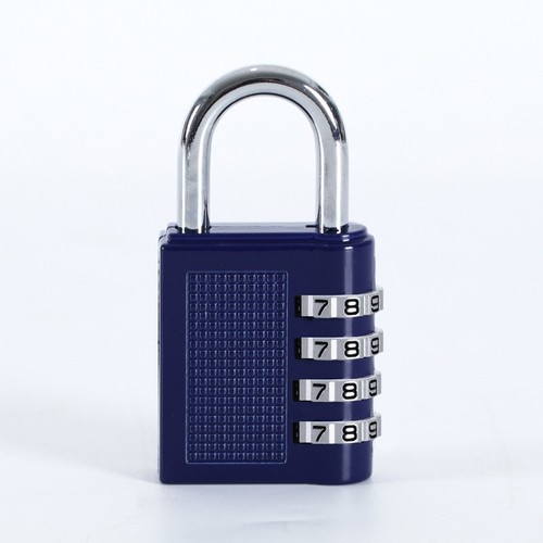 Factory Direct Wholesale Password Padlock 4-Digit Password Large Password Lock Cross-Border Exclusive Gym Cabinet