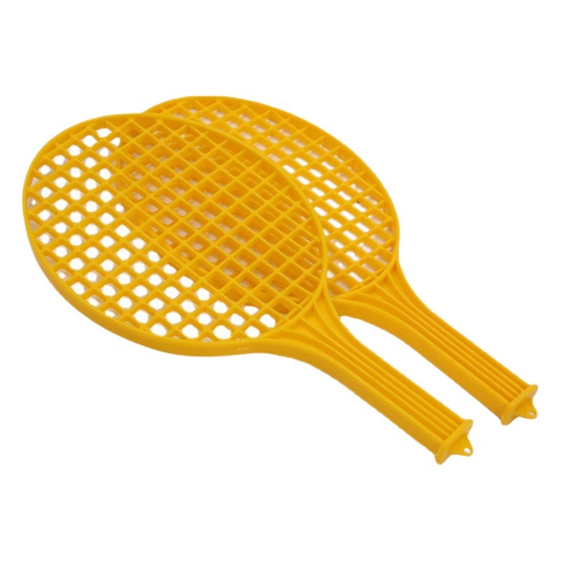 Детская интегрированная пластиковая Теннисная ракетка для подростков тренировочная пляжная ракетка с короткой ручкой легкие игрушки для игр на открытом воздухе