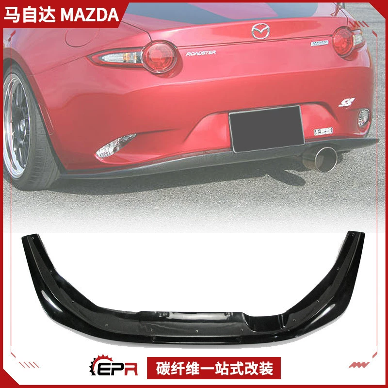 Подходит для Miata Mazda MX5 ND RF, модификация заднего спойлера из карбона CS, небольшой обвес