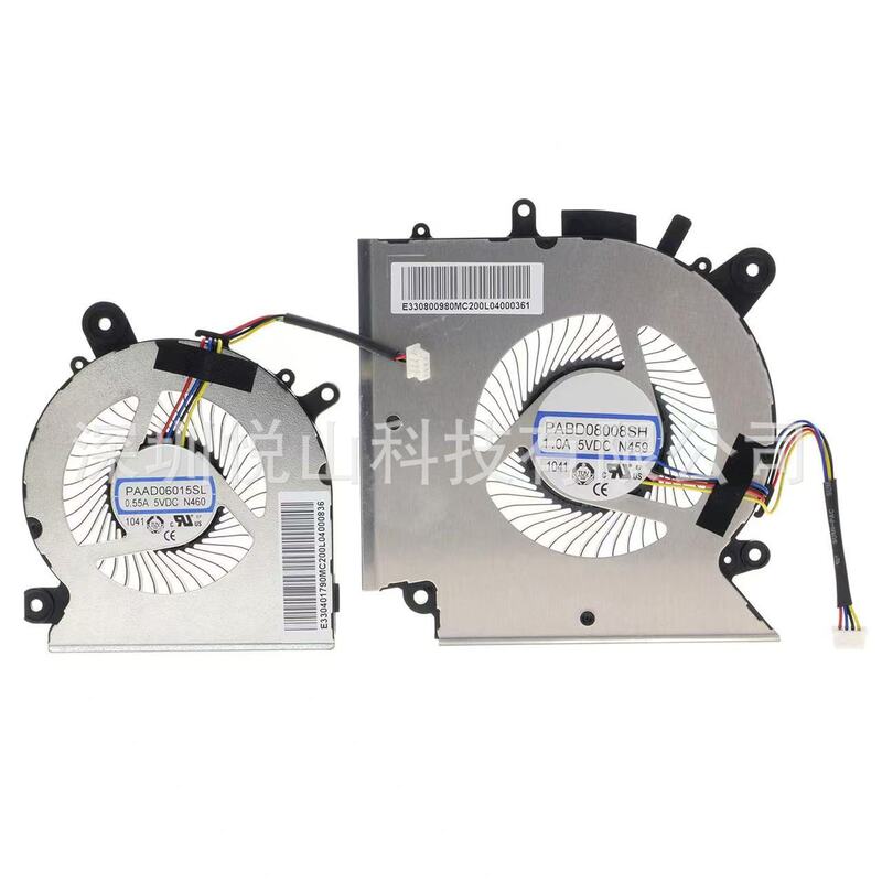 CPU GPU Fan for MSI Katana GF66 Katana GF66 GF76 12UG 12UE