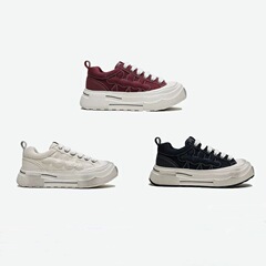 広州グッズ XSHOOTBRAND 王和迪と同じスタイルのキャンバスシューズ厚底カジュアルスニーカー多用途小さな汚れた靴男性と女性用