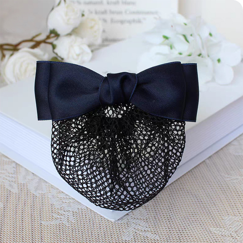 [HY 더블 레이어 헤어네트] 파인메쉬 네이비블루