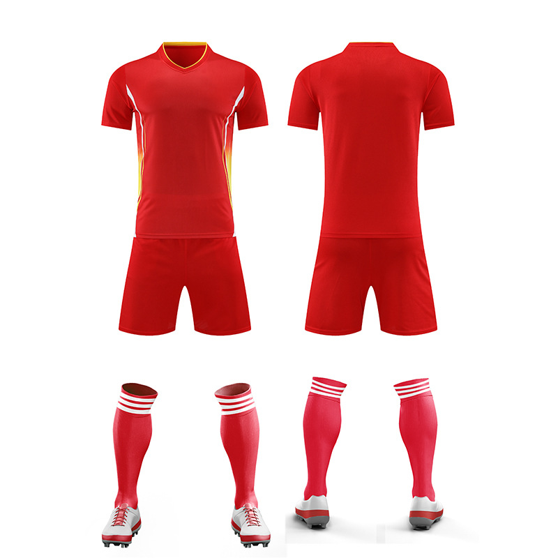 2025 juego de ropa de fútbol hombre adulto niño juego de entrenamiento camiseta de fútbol al aire libre transpirable secado rápido