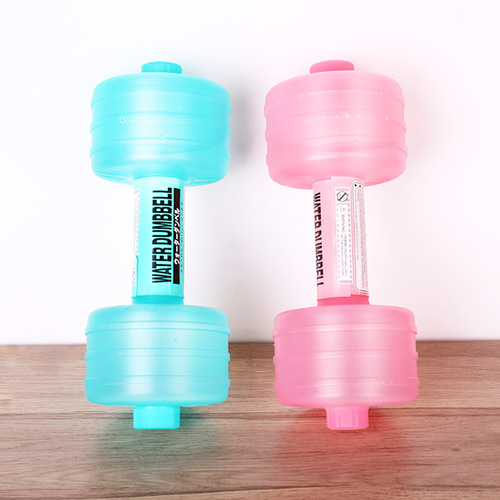 PONY original imported plastic dumbbells for women, water-injected small portable women's slimming and body shaping equipment