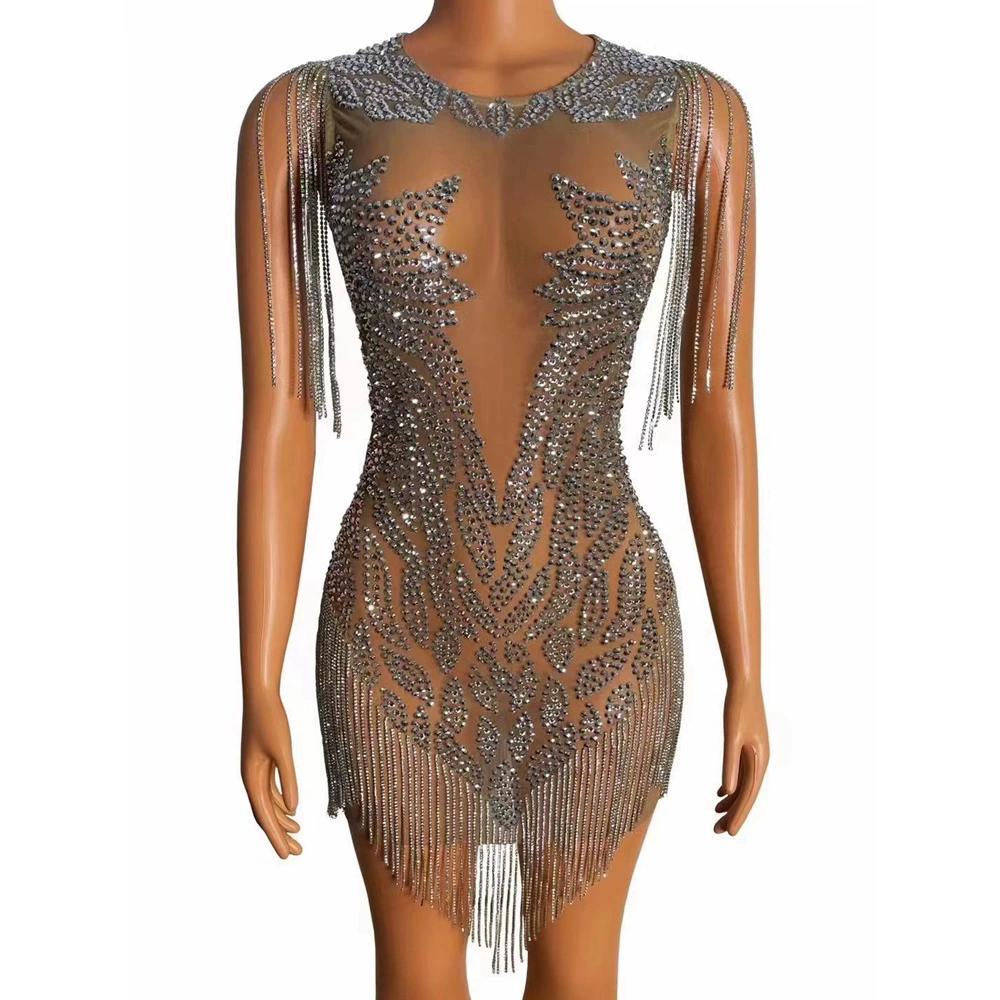 STOCK трансграничная сексуальная перспектива плотная цепочка с кисточками