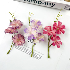 3つの星の言葉の花の串をシミュレーションします。
