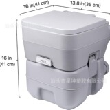 Дорожный портативный туалет для кемпинга для авто, поршень, тонер