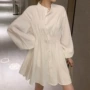 长袖中长款宽松新款衬衫