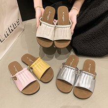 复古厚底勃肯拖鞋女夏季外穿2026卡迪高沙滩高级配裙子一字凉拖鞋