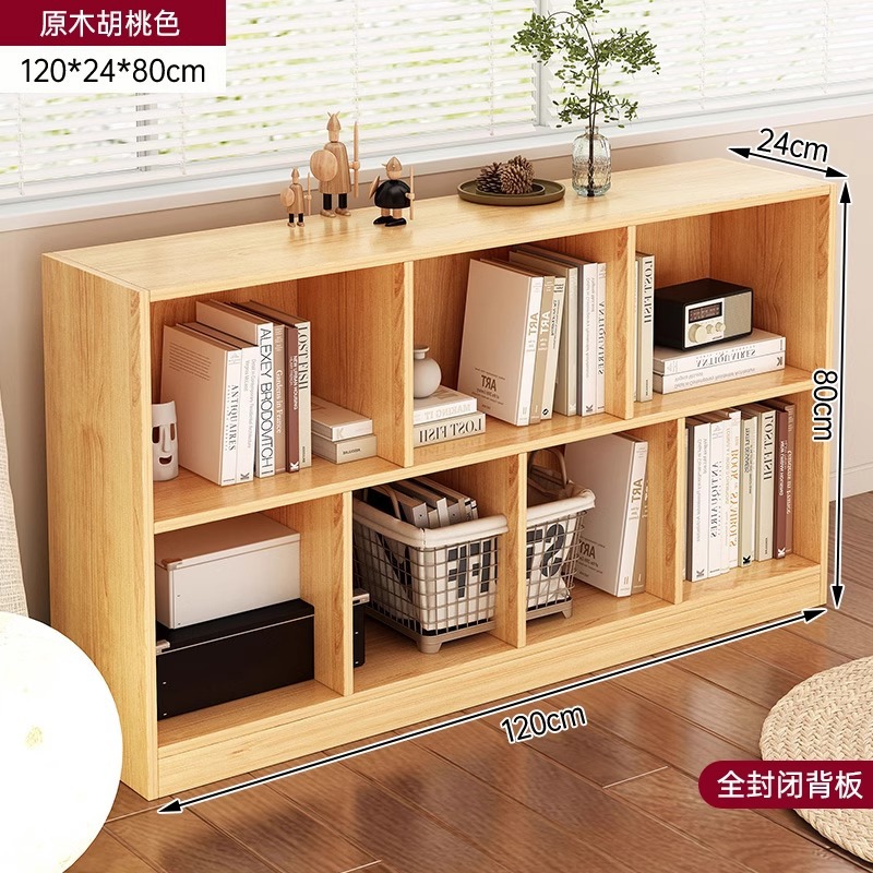 Estante de libro simple estante de piso sala de estar armario combinado armario de casa armario de almacenamiento armario de dormitorio armario bajo librería