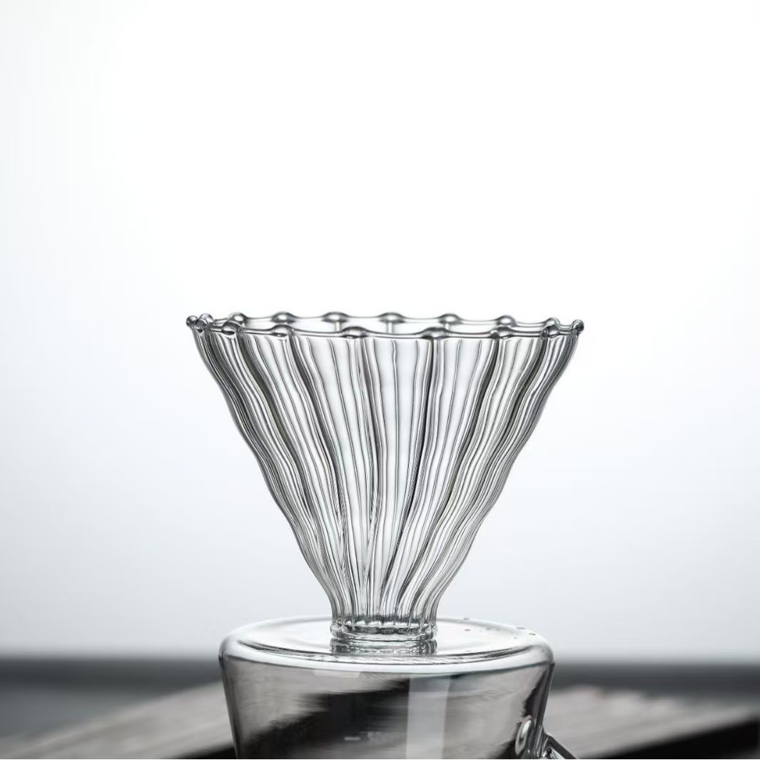 ✅ Cafetera de vidrio con cubierta Cafetera de café compartida Cafetera de café casera Cafetera de extracción en frío con filtro