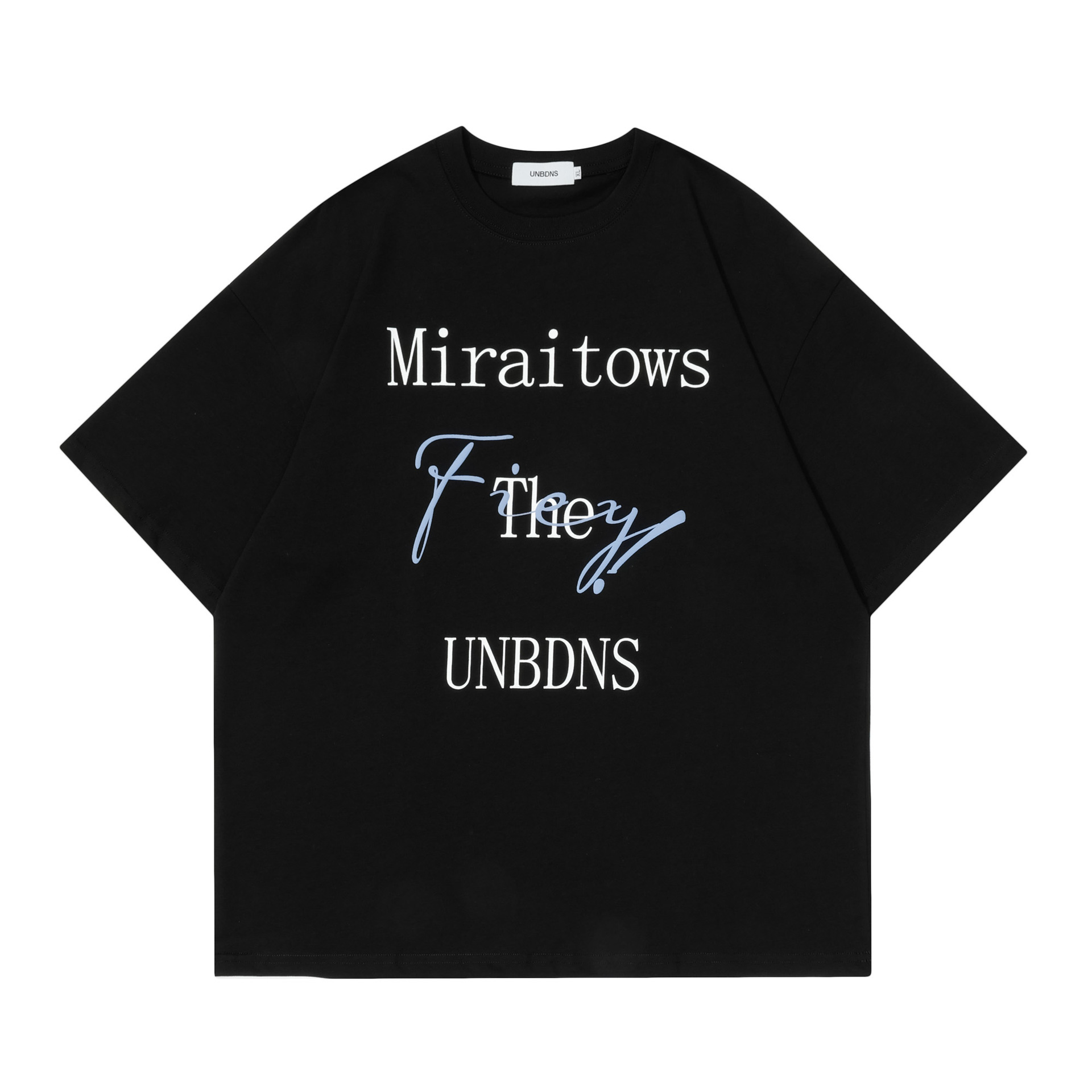 ST423 American Street 2025 verano diseño de impresión de letras camiseta de manga corta unisex suelta de alta gama para hombre