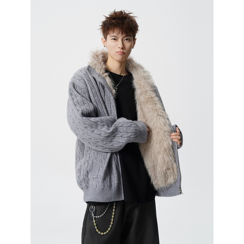 2026秋季男式针织衫宽松加厚保暖长袖圆领运动风格腈纶面料，男装针织衫/毛衣，星座614