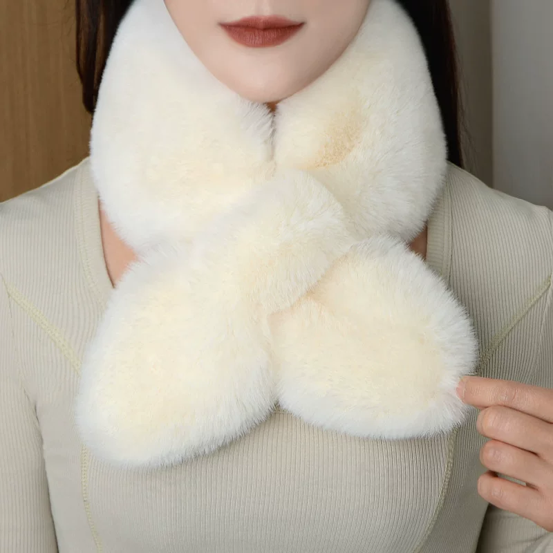 Double-sided warm universal scarf, Korean style