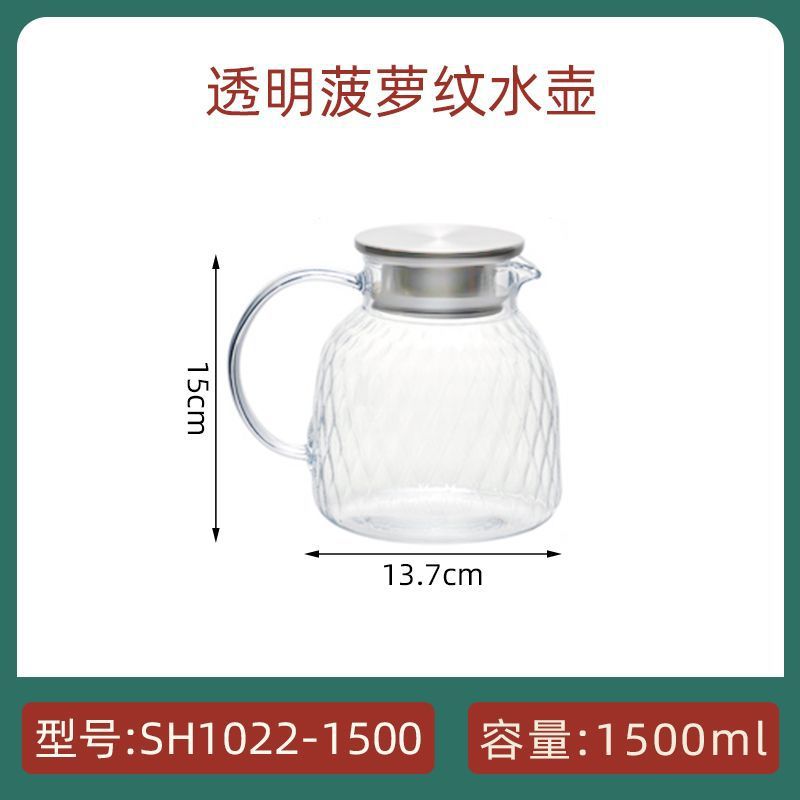 barraca de barbacoa martillo general resistente a alta temperatura a prueba de explosiones hervidor de agua fría de gran capacidad para el hogar engrosar y aumentar la tetera de flores