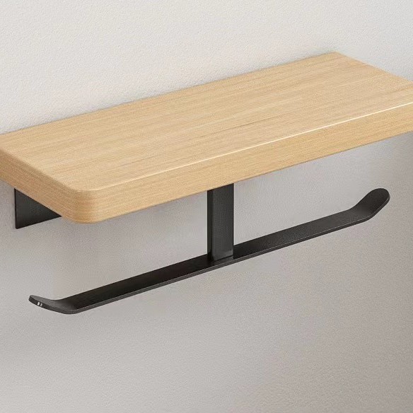 Registro de papel higiénico rollo de papel higiénico titular de tejido rollo de papel de madera maciza cara toalla tejido rollo de papel titular