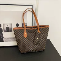 Capacious shoulder bag, summer purse, one-shoulder bag