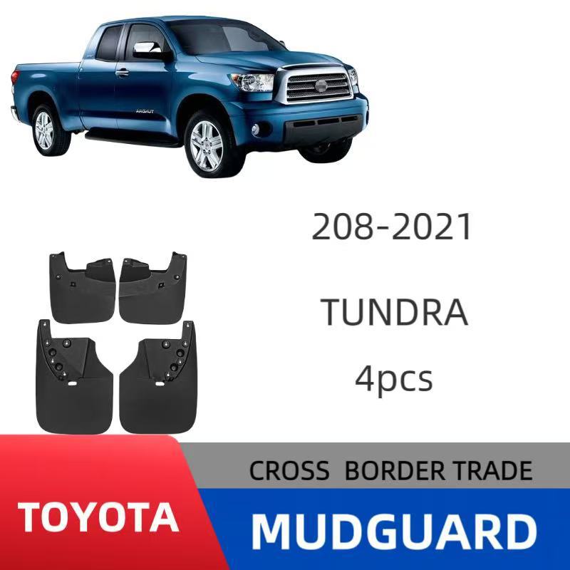 Adecuado para Toyota Tundra 2007-2021, comercio exterior sin problemas, neumáticos de automóvil transfronterizos, guardabarros, modificación de baldosas de cuero