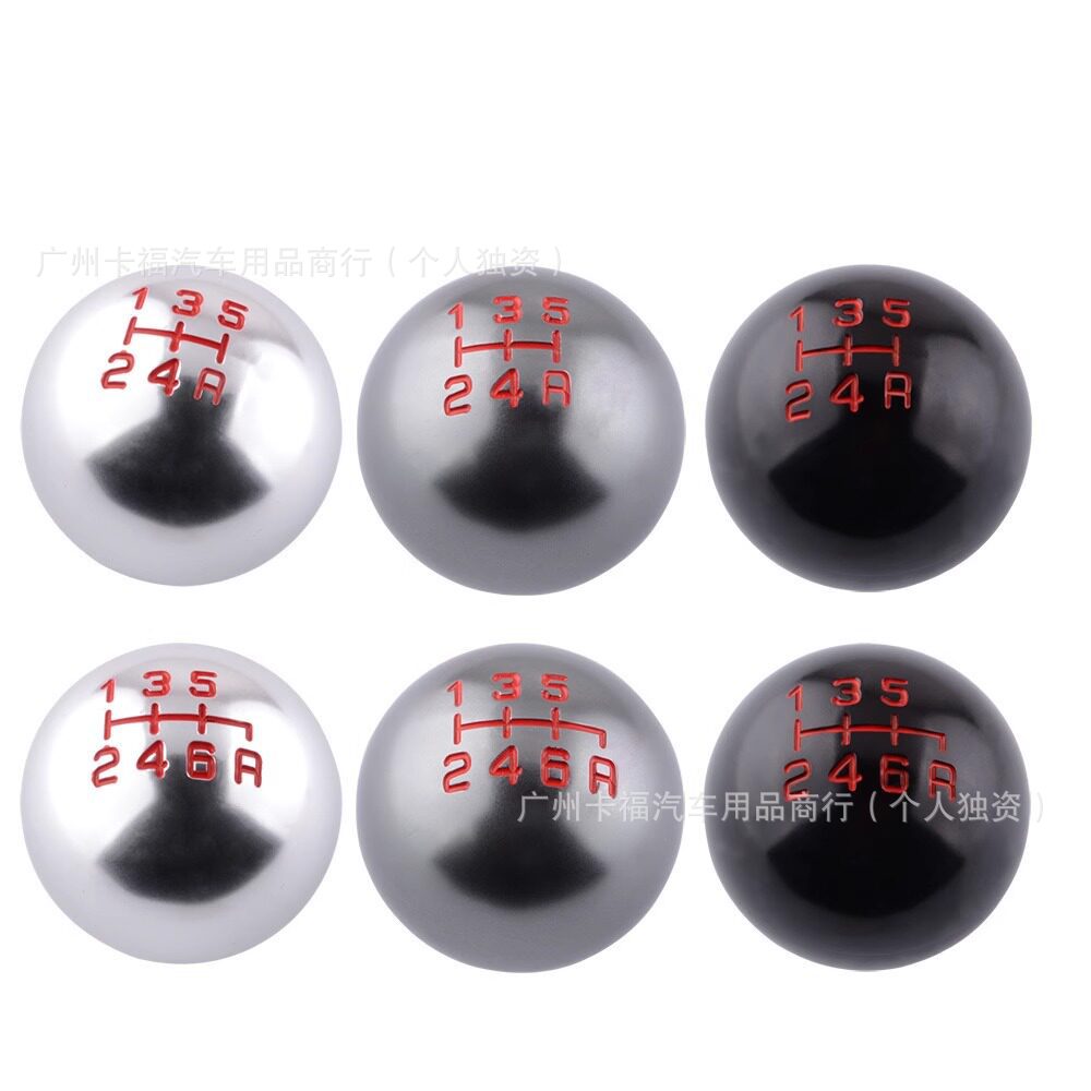 Manual gear shift knob for car modification suitable for Honda Civic/Fit/M10X1.5 round gear stick head