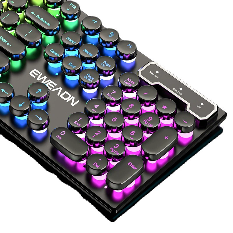 Клавиатура Forerunner GX30 механическое ощущение проводная RGB панк киберспортивная игровая периферия офиса для компьютера (кросс-граничная)