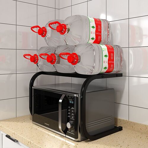 Microwave oven rack kitchen multi-function countertop oven rack household rice cooker special multi-layer storage artifact