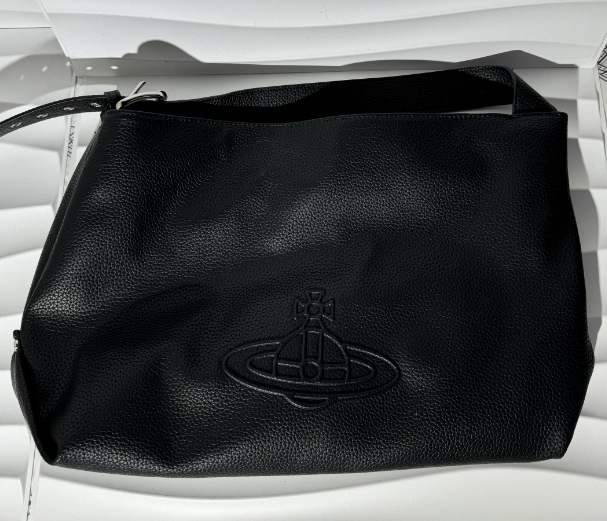 블랙 리치 엠보싱 토트