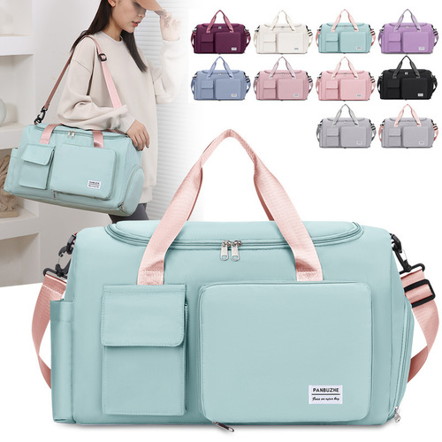 Cross-border Logo Fashion Travel Bag Trendy Travel Bag Travel Short Trip Travel Casual Fashion Storage Durable Lightweight