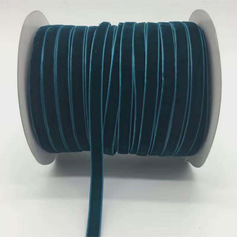 Cinta de Terciopelo de 6-38 mm para Decoración de Bodas y Fiestas, Regalo Hecho a Mano