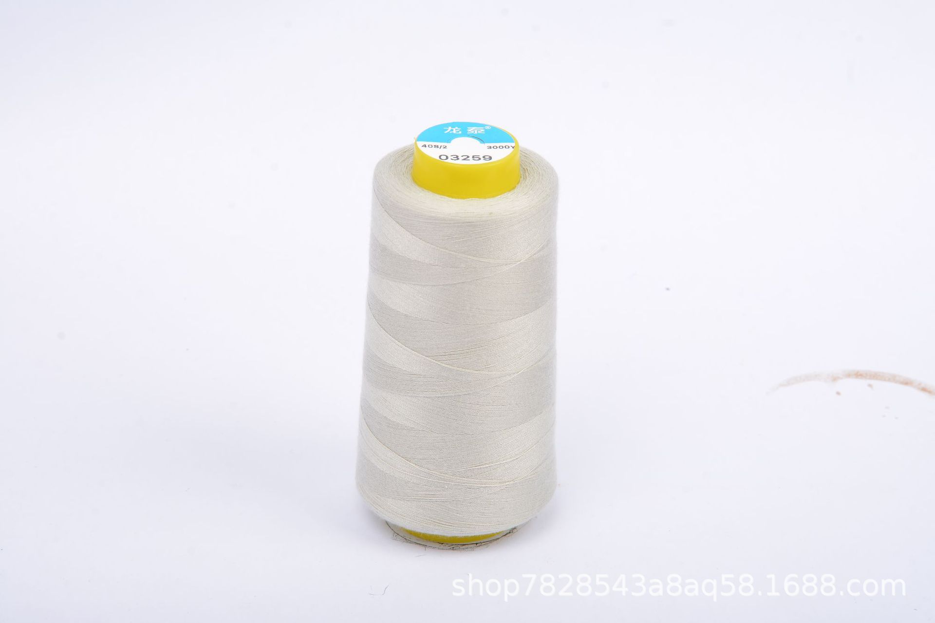 402 Liu Qing 3000 yardas línea de costura gris línea especial de fábrica de ropa línea de máquina de coser de alta velocidad
