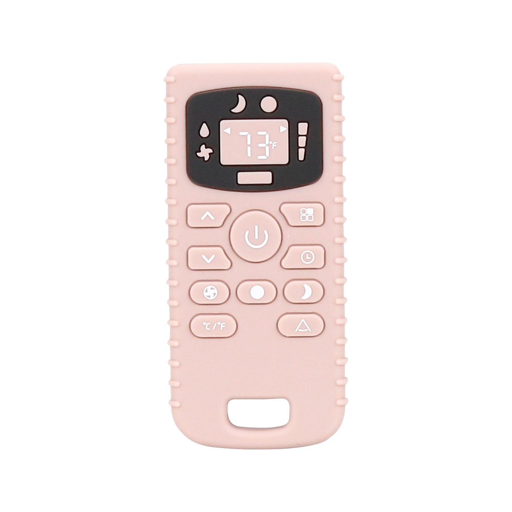 Air conditioner remote control teether-pink