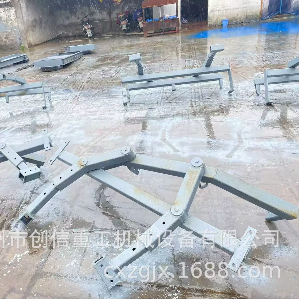 矿用机械式皮带纠偏装置调偏器输送带纠偏器皮带输送机支架