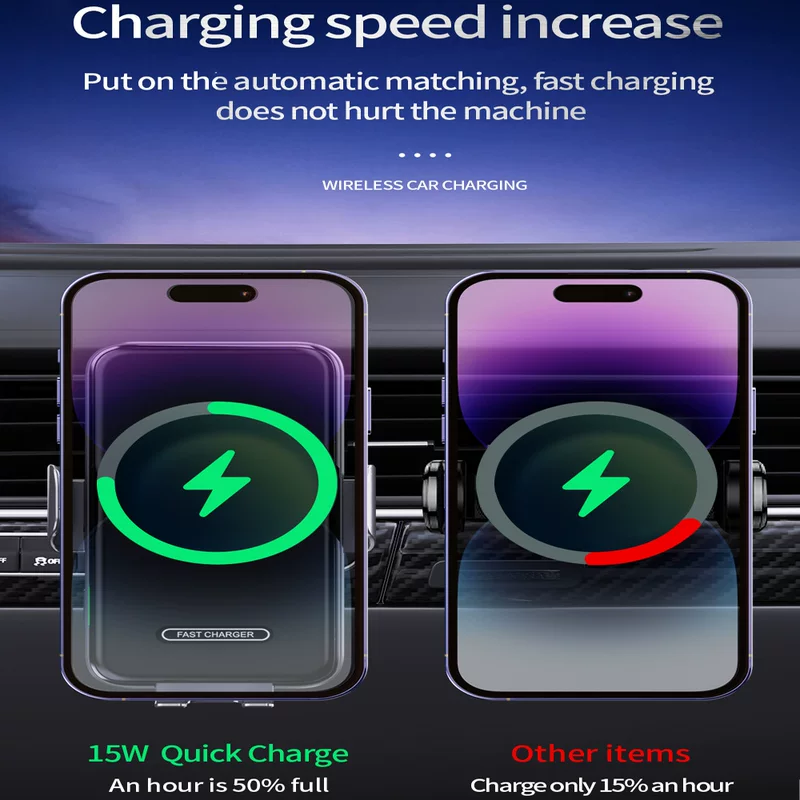 Wireless smart automatic dynamic mobile phone, induction tubing for car