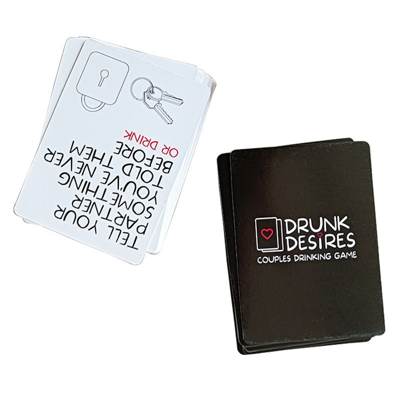 跨境款全英文DRUNK DESIRES醉酒的欲望 情侣夫妻消遣游戏卡牌聚会