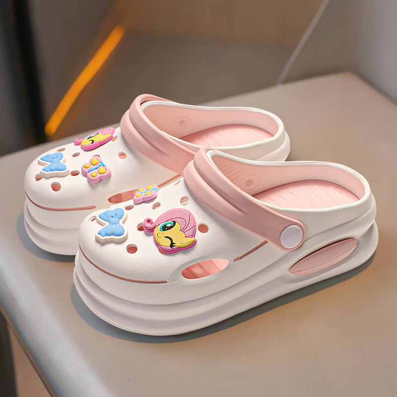 Xiaoma Baoli zapatos con agujeros zapatos de playa para niños de mediana edad