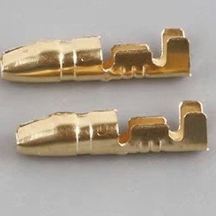 3.5 Round Head Round Base Automotive Connector Terminal Plug Electric Connection Brass Automotive Special