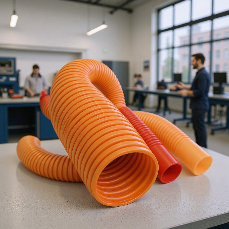 汽车供线束PP阻燃黑色波纹管 颜色可特制