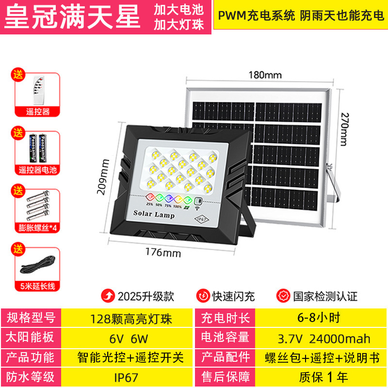 ソーラープロジェクションライト屋外照明ガーデンライトハイパワー新農村太陽光発電ソーラー街路灯メーカー卸売|undefined