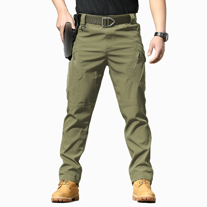 Тактические туристические эластичные влагонепроницаемые брюки
