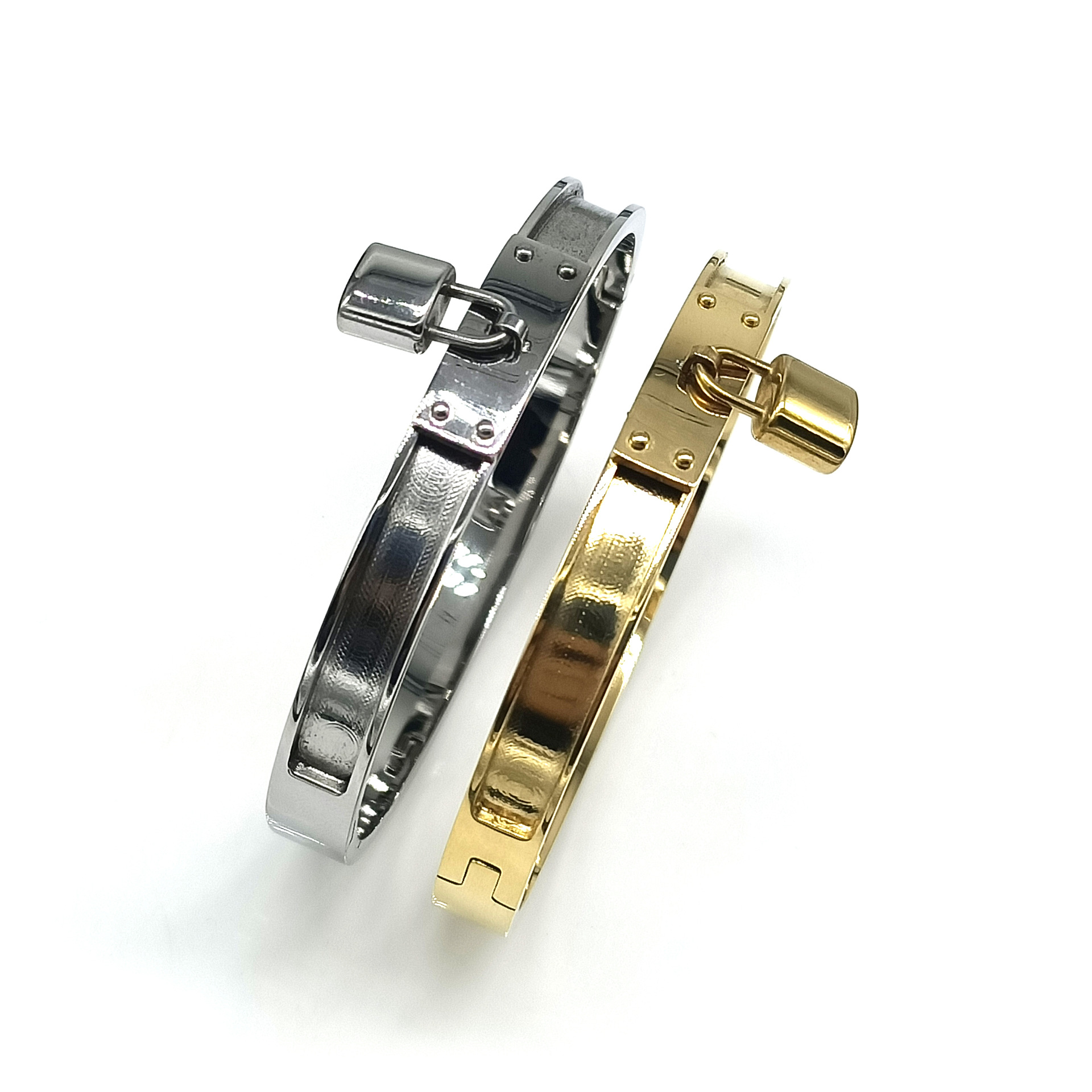 Bracelet 1pc lock head bracelet presbyopia sticker hardware_voghion.com