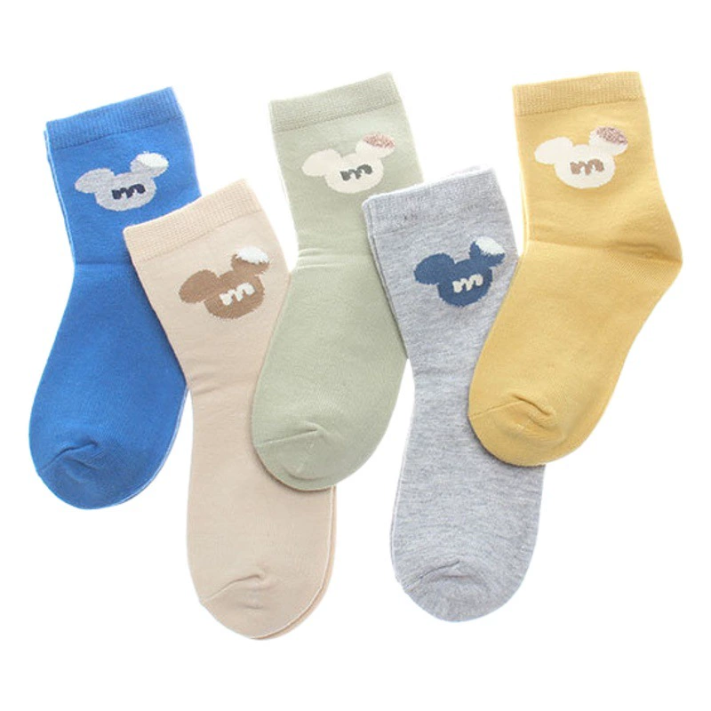 Детские носки с шестью пальцами мыши мужчины и женщины дети весна и осень для мальчиков зимой