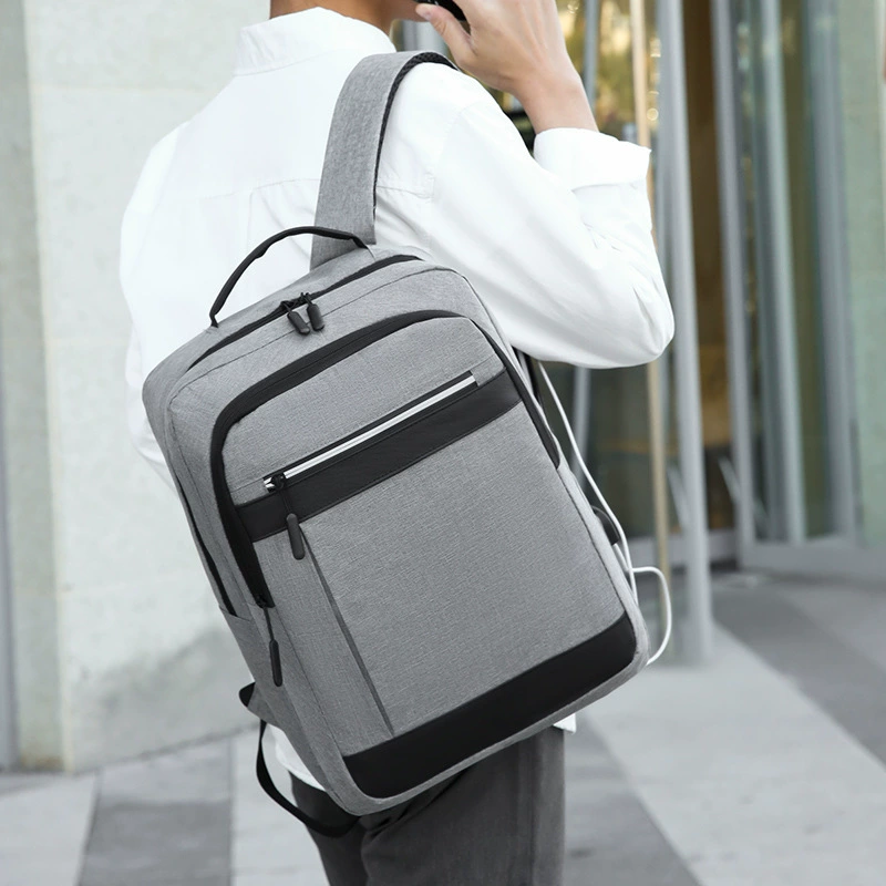 Laptop, capacious bag, universal men's backpack, high-quality style, 16 inch, business version