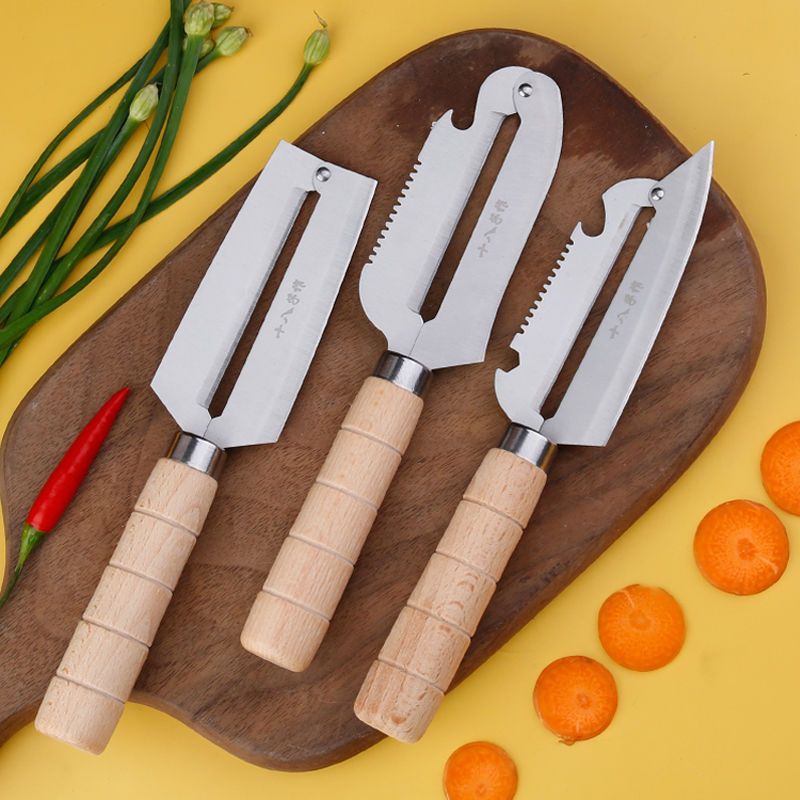 十八子作皮むき器果物ナイフ瓜削りキッチンサトウキビパイナップル専用ジャガイモ削り瓜果物皮むきナイフ