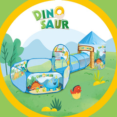 跨境亞馬遜兒童帳篷球池三件套室內外過家家遊戲屋三合一摺疊帳篷