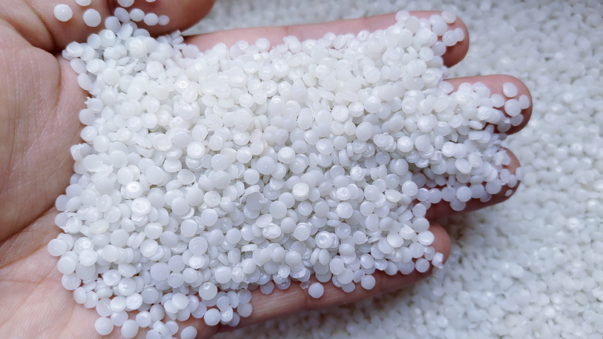 批发低压聚乙烯HDPE再生塑料颗粒 再生HDPE透明 低压PE塑料颗粒