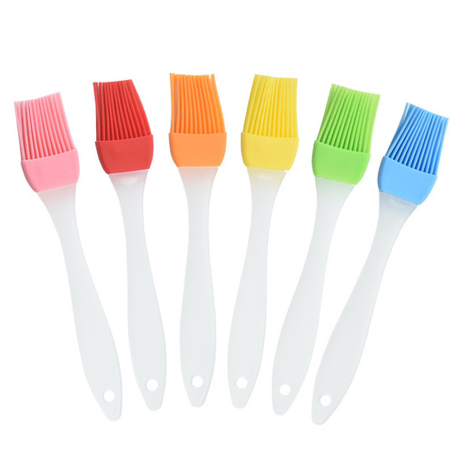 Oil brush kitchen pancake silicone brush baking tool small brush household high temperature resistant oil brush non-shedding barbecue brush