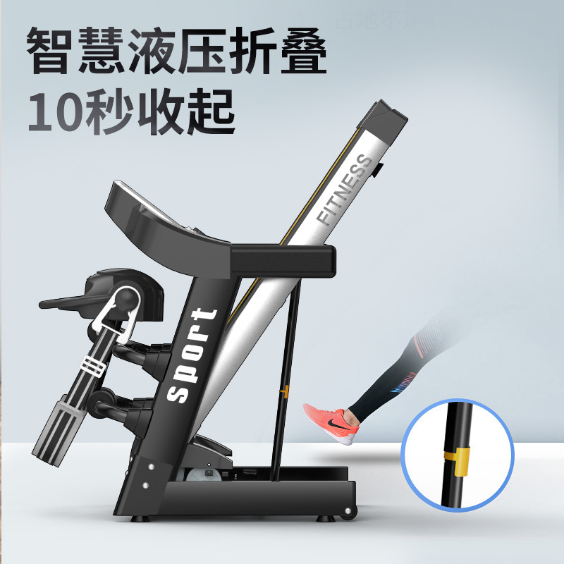 Fábrica transfronteriza caminadora hogar plegable mejorado pendiente fitness caminar caminadora