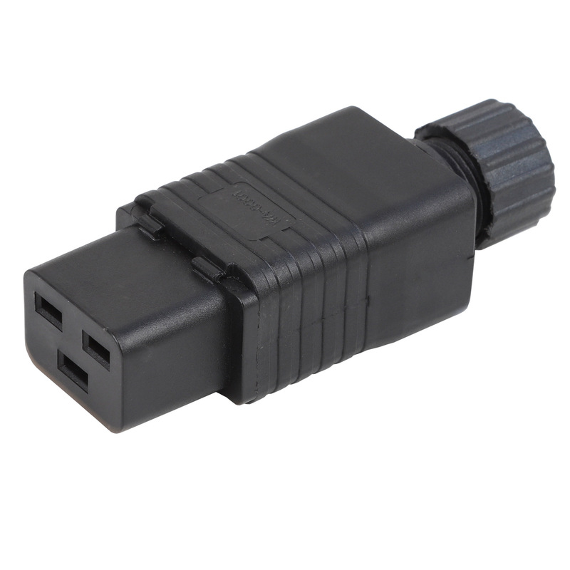 WA-0001 IEC 320 C19 16A 250V UPS PDU high power plug, 16A 20A 3 plug